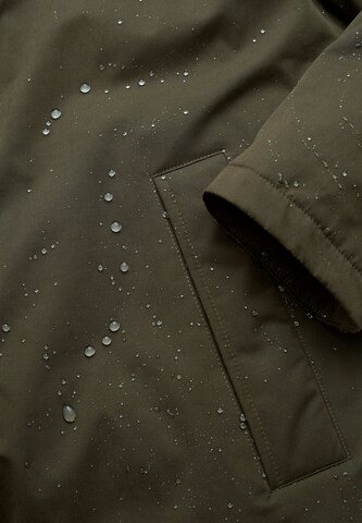 Seasalt Cornwall Between-seasons coat ' Gybe ' in Green