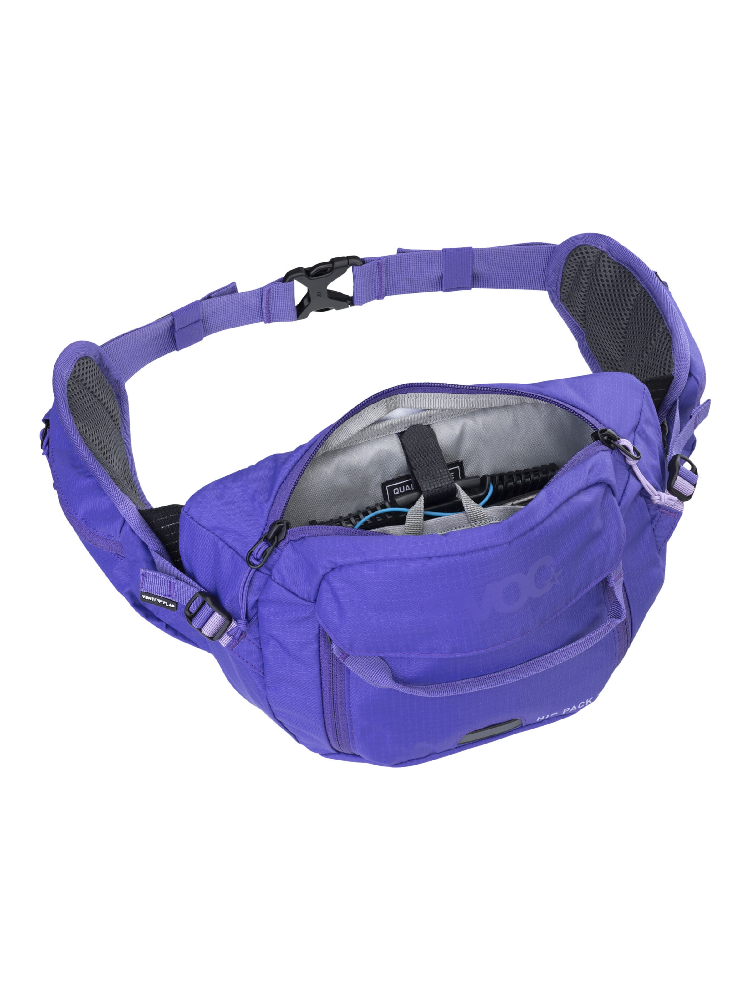 EVOC Fanny Pack 'HIP PACK 3 + HYDRATION BLADDER 1,5' in Purple