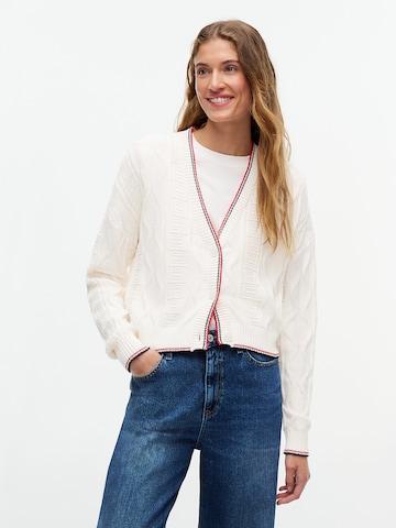 Tommy Jeans Cardigan i beige: forside