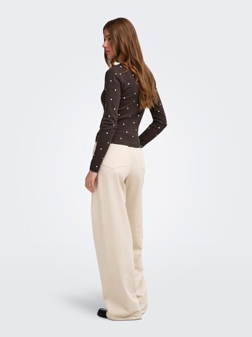 ONLY Shirt 'ONLFenja' in Braun
