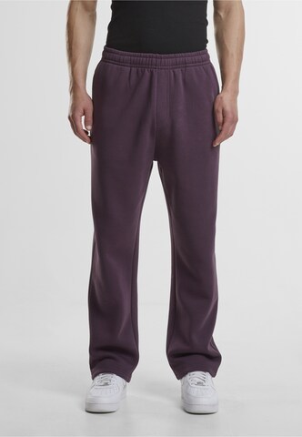 Urban Classics Lużny krój Spodnie w kolorze fioletowy: przód