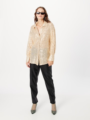 Misspap Blouse in Gold