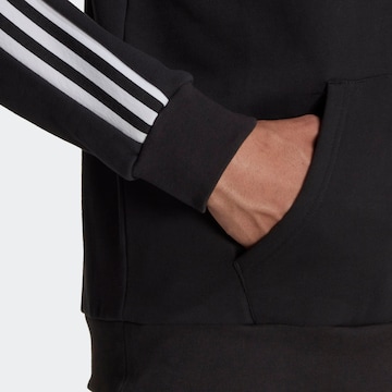 ADIDAS ORIGINALS Sweatshirt '3-Stripes' in Schwarz