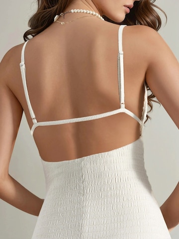 Hiccup Dress in White