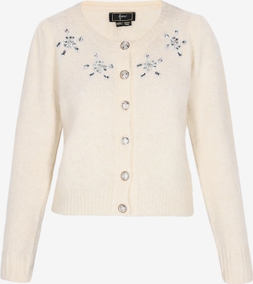 faina Kardigan – béžová: přední strana