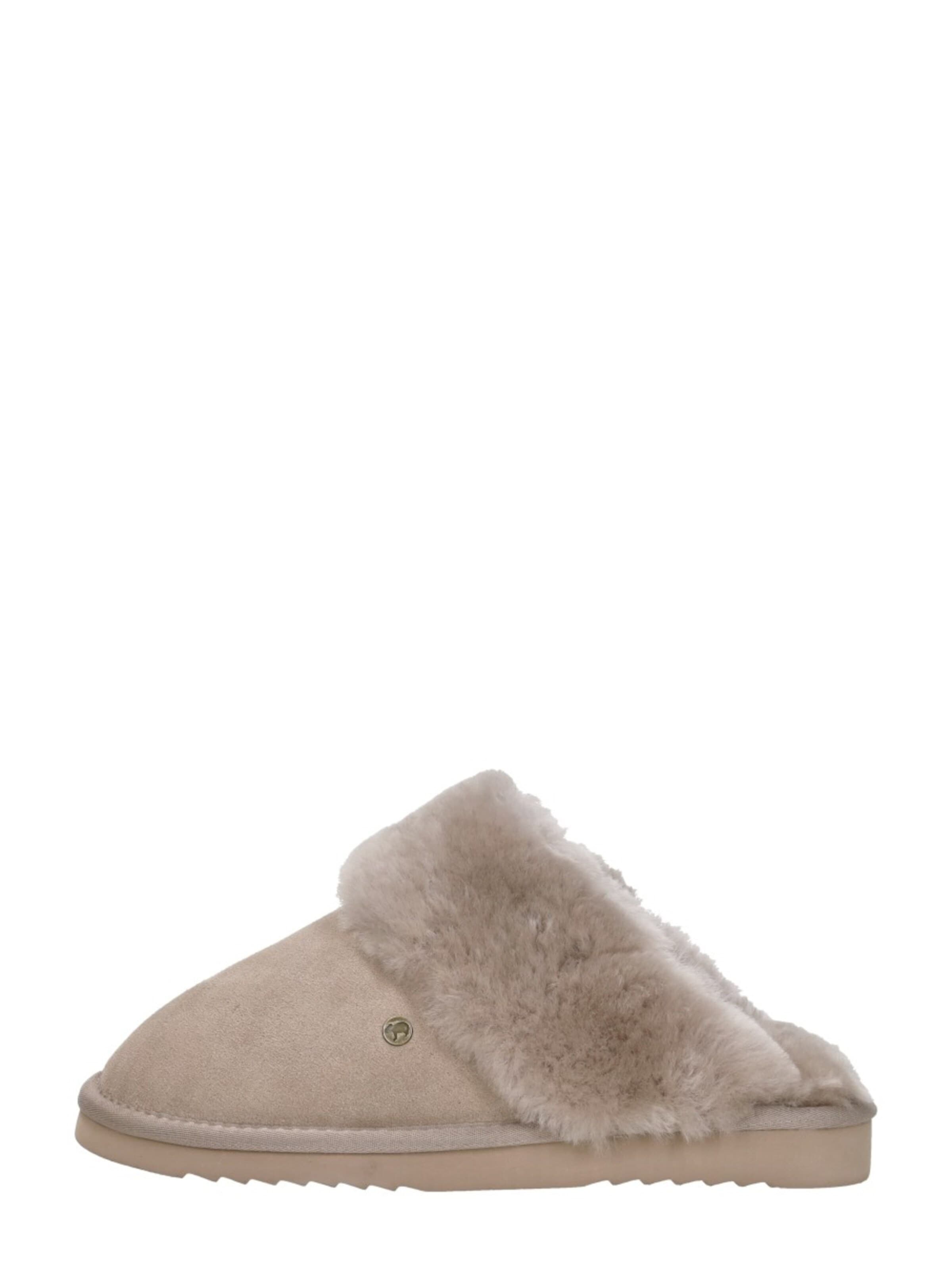 Warmbat Slippers 'Flurry' in Grey: front