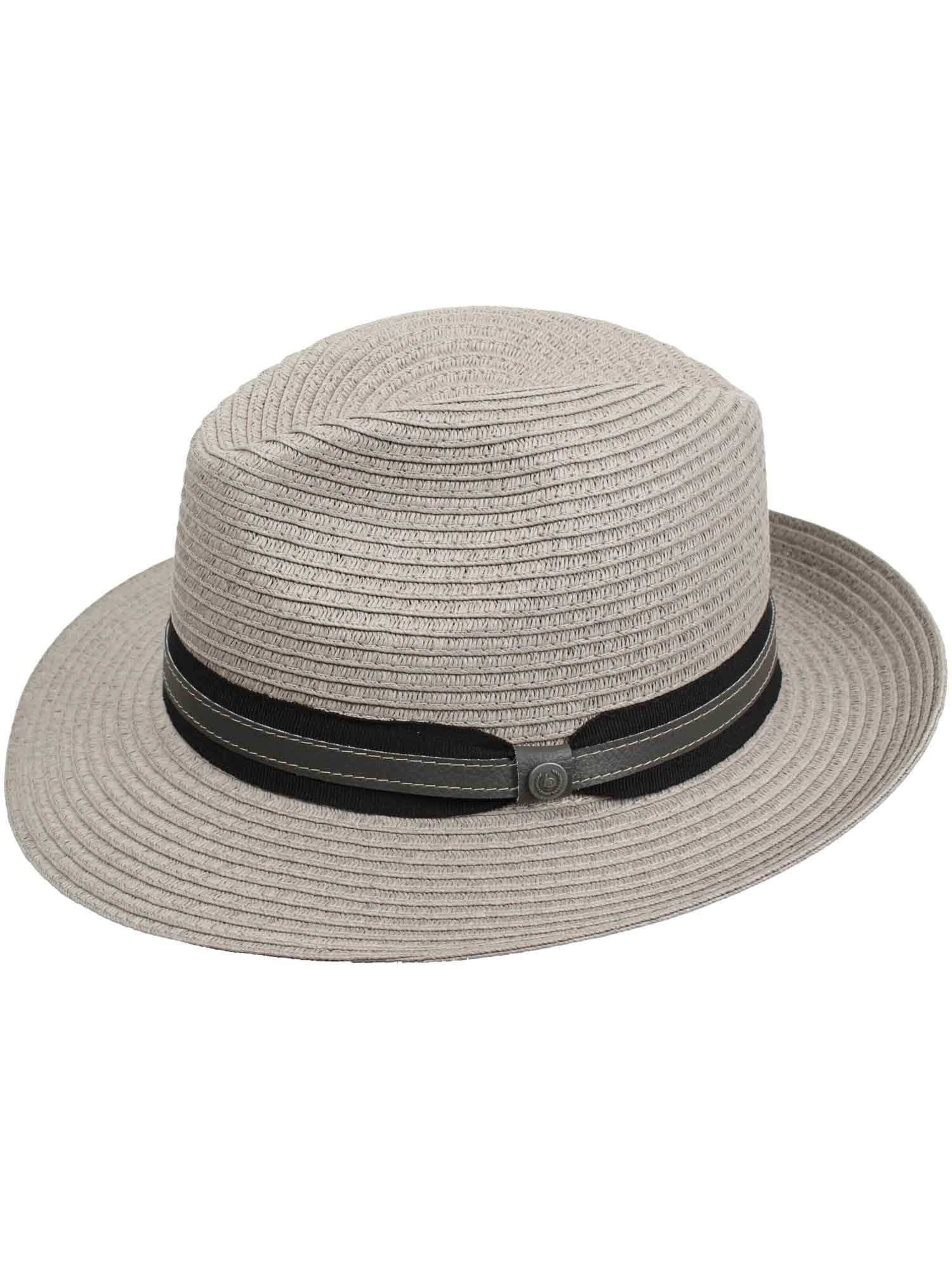 bugatti Hat in Brown: front