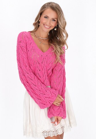 IZIA - Pullover em rosa