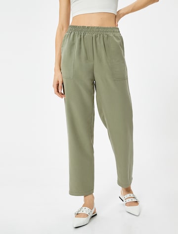 Koton Regular Pants in Green: front