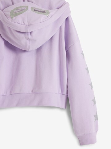 Desigual Sweatvest 'Ghost Spider™' in Lila