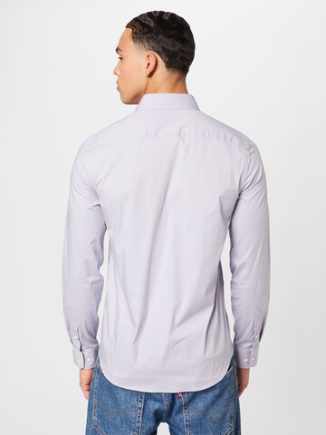 Calvin Klein Slim fit Button Up Shirt in Grey