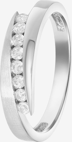 Lucardi Ring in Silver: front