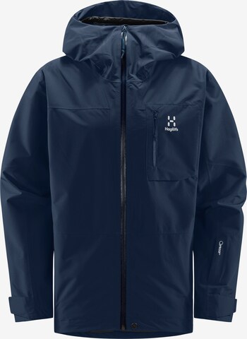 Haglöfs Outdoor jacket 'Lumi' in Blue: front