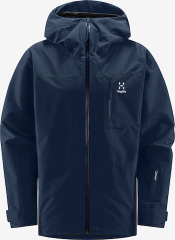 Haglöfs Outdoor jacket 'Lumi' in Blue: front