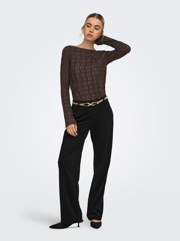 ONLY Top 'jade' in Brown