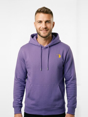 Rednib Sweatshirt 'Hood Stitch' in Purple