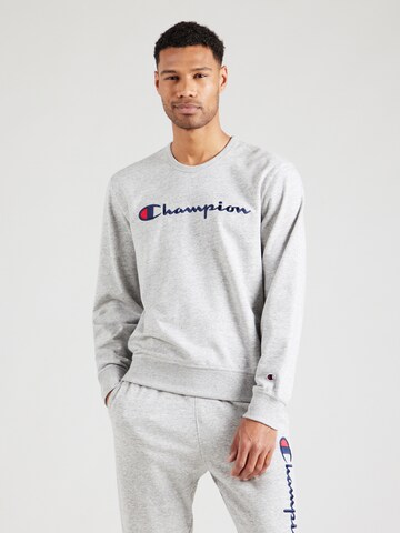 Champion Authentic Athletic Apparel Sweatshirt in Grey: front