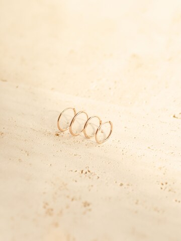 Boucles d'oreilles 'Pure Duo' Hey Happiness en or