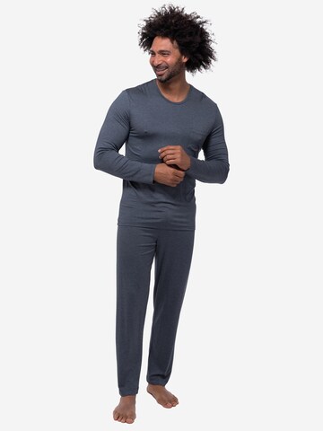 Mey Long Pajamas 'Jefferson' in Grey