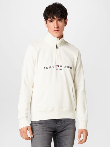 TOMMY HILFIGER Sweatshirt i hvid: forside