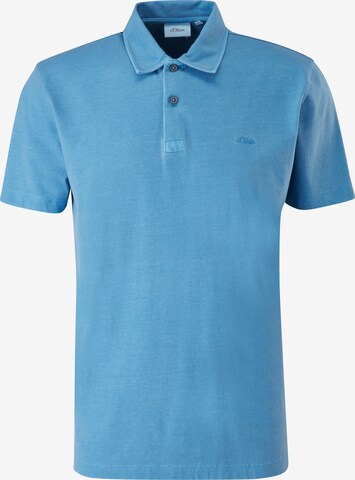 s.Oliver Shirt in Blauw: voorkant