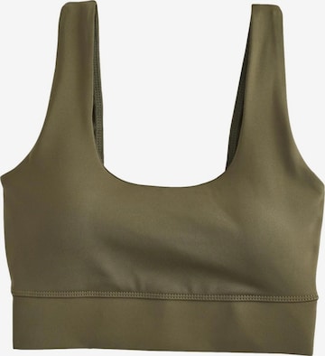 Next - Bustier Sujetador deportivo en verde: frente