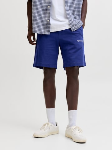 JACK & JONES - Loosefit Pantalón 'JPSTKarl Norrebro' en azul: frente