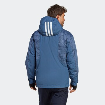 ADIDAS TERREX Athletic Jacket in Blue