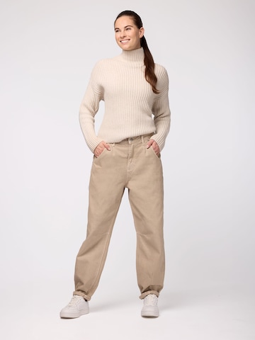 Suri Frey Tapered Jeans ' SFY Freyday ' in Beige: voorkant