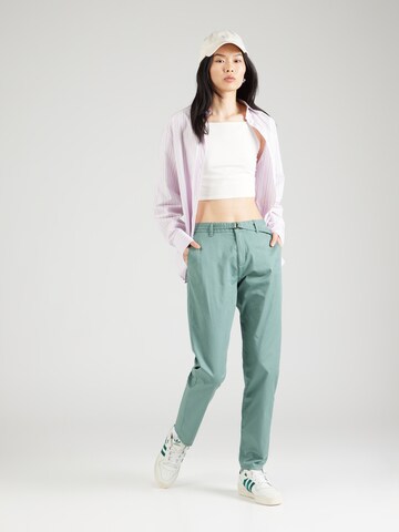 Regular Pantalon chino s.Oliver en vert