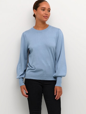 Pullover 'Lizza' di Kaffe in blu: frontale