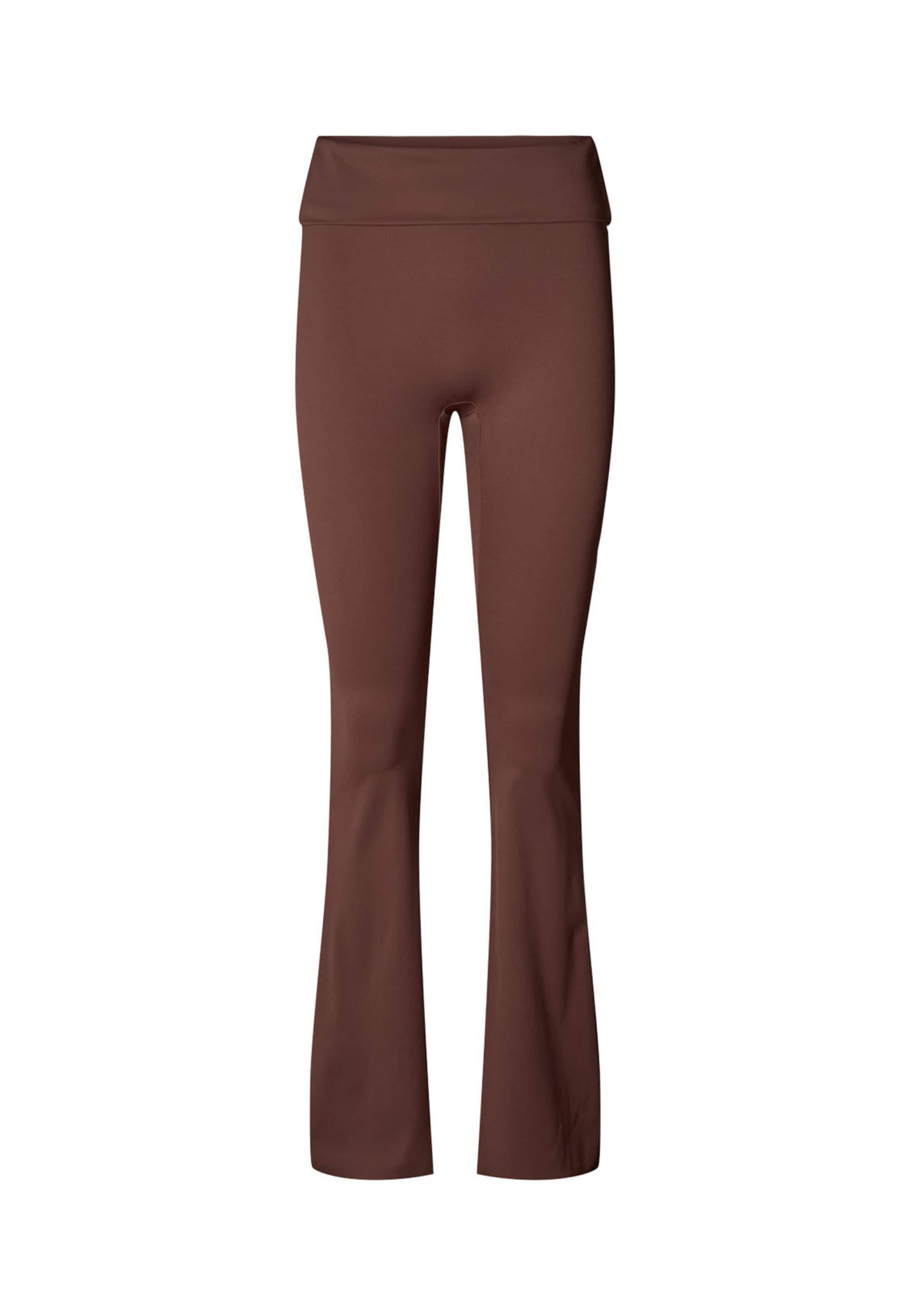 évasé Leggings 'Butter' rethinkit studios en marron : devant