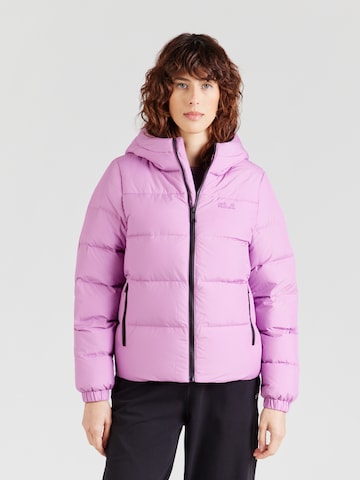 Geacă outdoor 'FROZEN PALACE' de la JACK WOLFSKIN pe mov: față