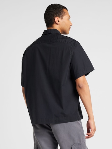 SELECTED Comfort Fit Skjorte 'SLHBOXY' i sort