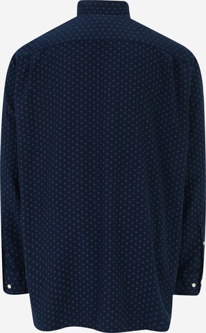 Tommy Hilfiger Big & Tall - Ajuste regular Camisa en azul