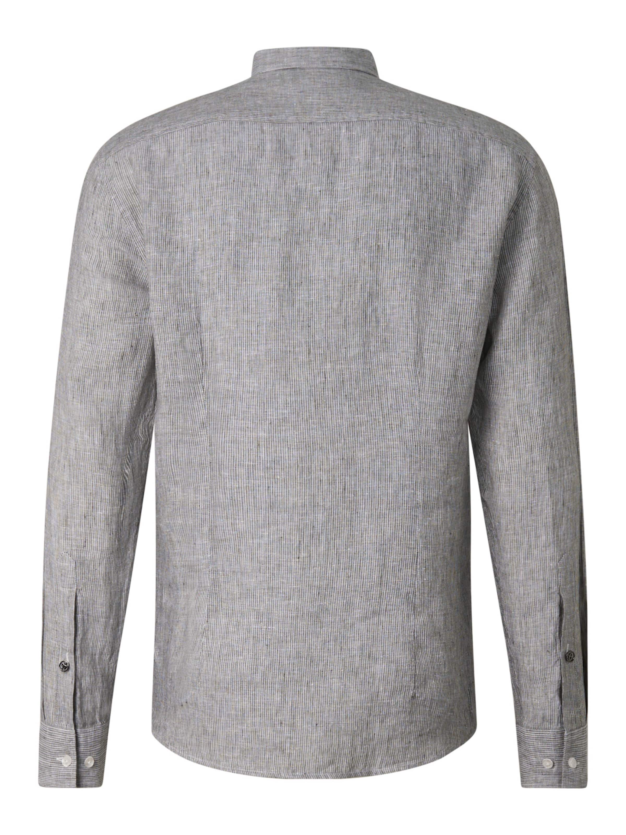 BOGNER Regular Fit Hemd 'Timi' in Grau