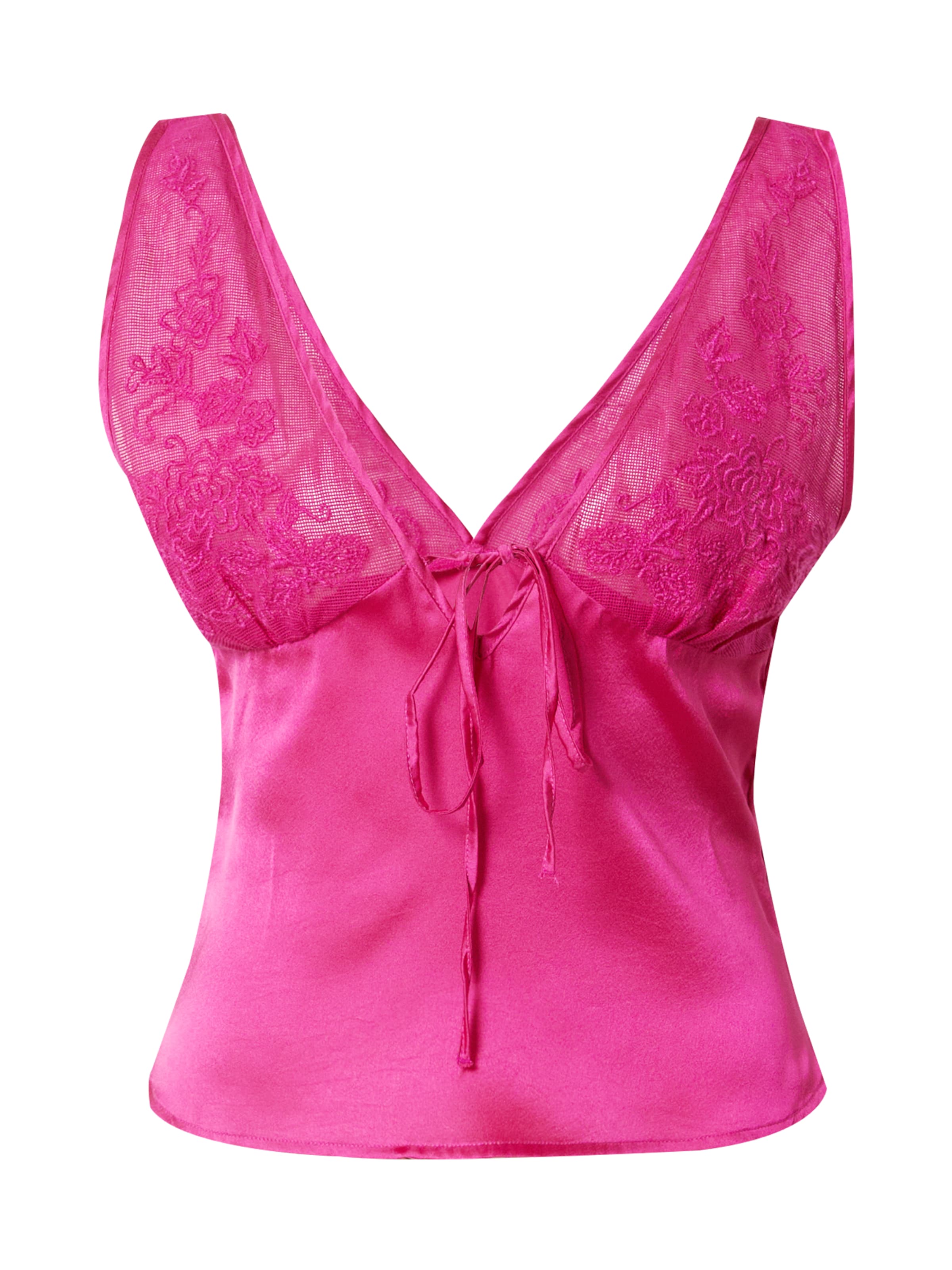 Nasty Gal Top 'Cami' in Pink: front