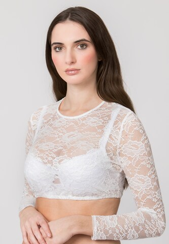 STOCKERPOINT Klederdracht blouse 'Willma' in Wit