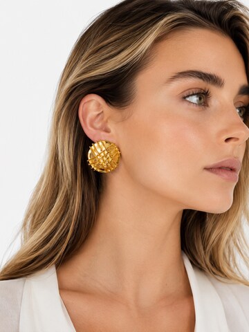 Boucles d'oreilles RteRme en or