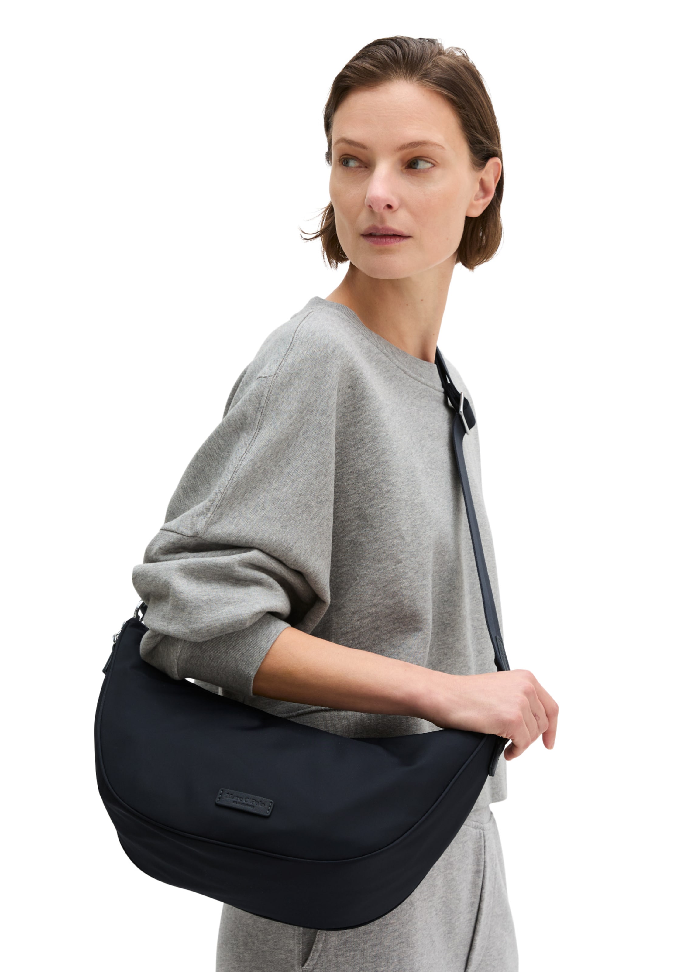 Marc O'Polo Schoudertas in Blauw: voorkant