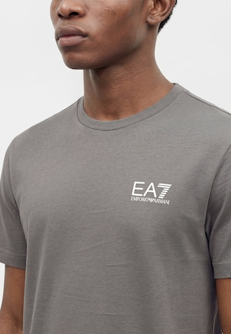 pilka EA7 Emporio Armani Marškinėliai
