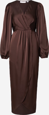 VILA - Vestido 'VIRAVENNA' em castanho: frente
