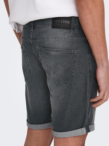 regular Jeans 'Ply' di Only & Sons in grigio