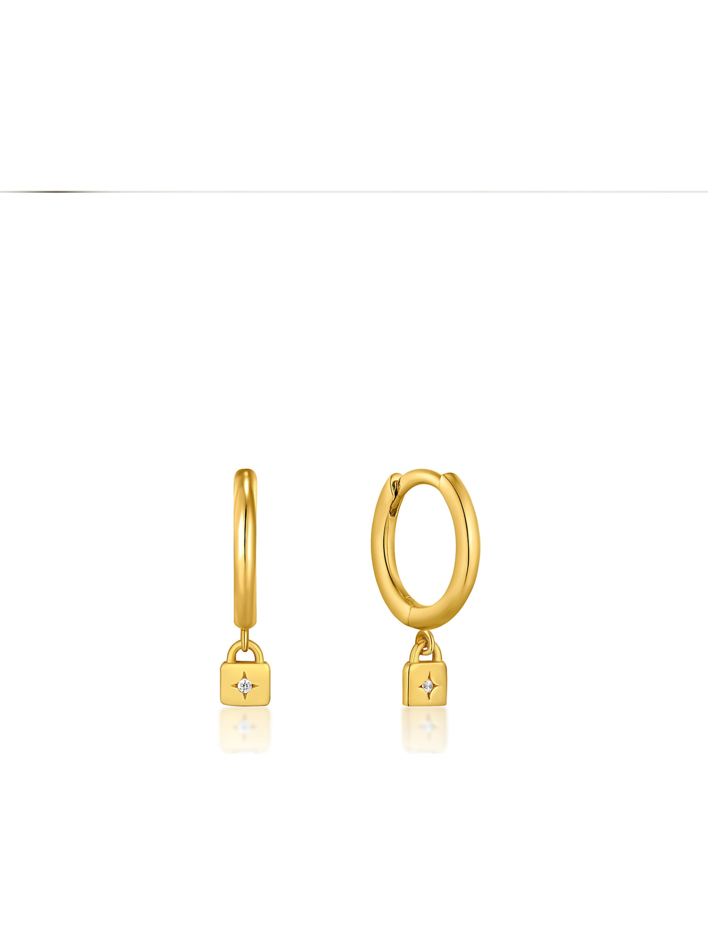 ANIA HAIE Creolen in Gold: Vorderseite