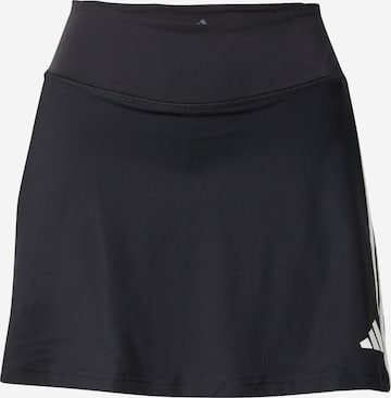 juoda ADIDAS PERFORMANCE Sportinio stiliaus sijonas: priekis