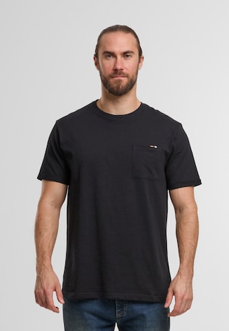 INDICODE JEANS Póló 'Andorra' - fekete