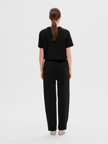 SELECTED FEMME Regular Pants 'Fenja' in Black