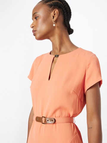 Lauren Ralph Lauren Obleka 'BRYGITKA' | oranžna barva