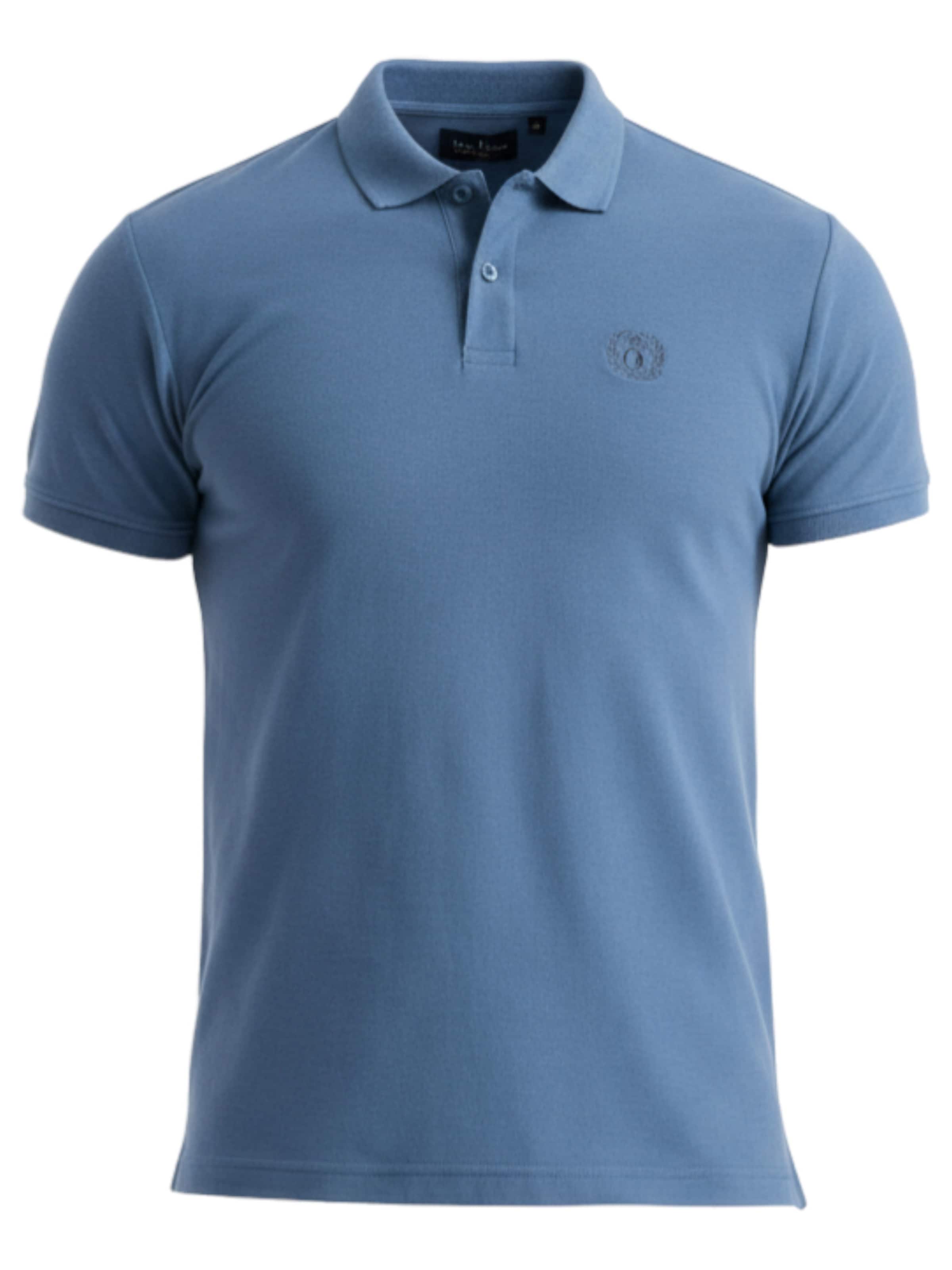 Ombre Shirt in Blau: Vorderseite