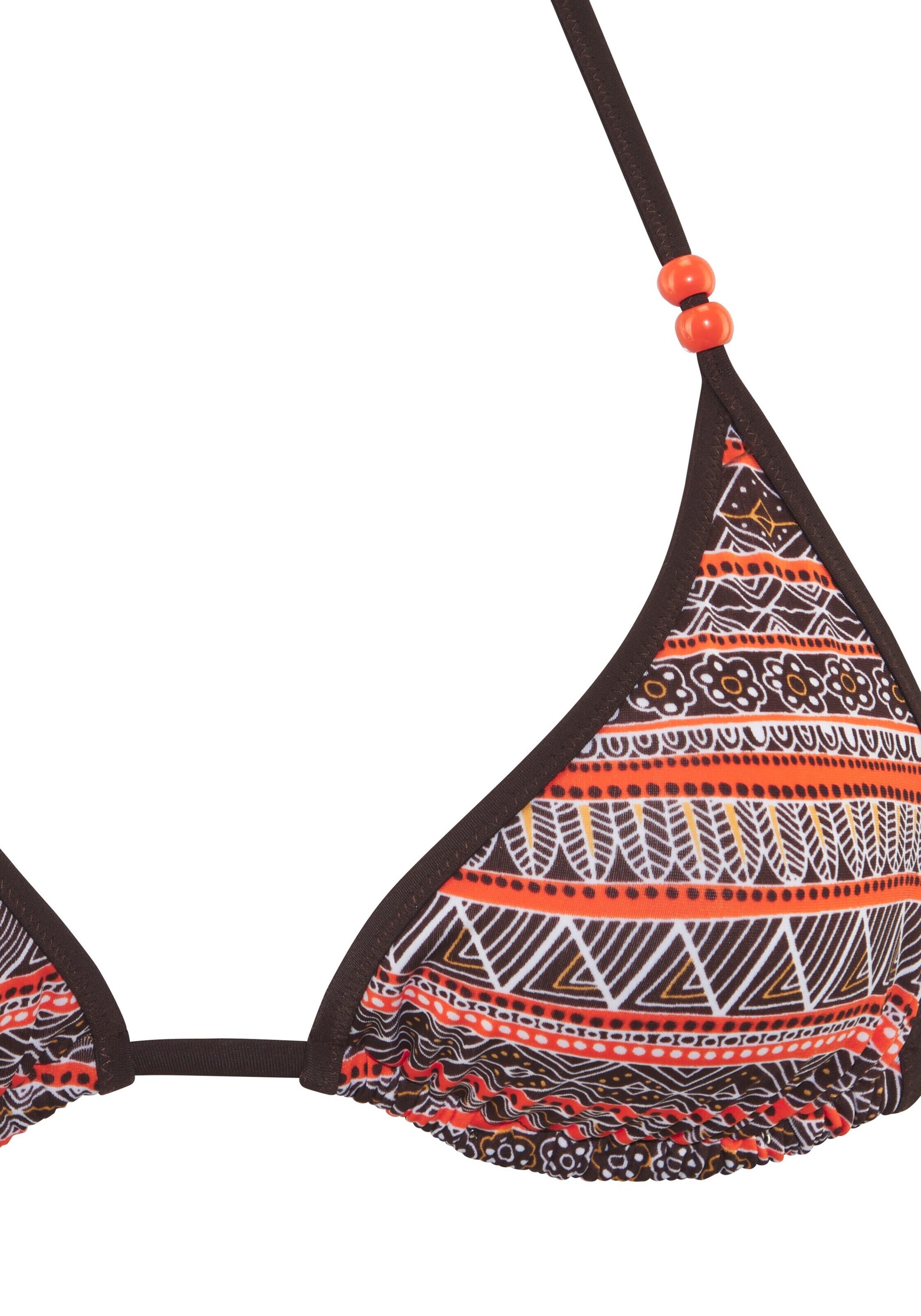 BUFFALO Triangel Bikini in Braun
